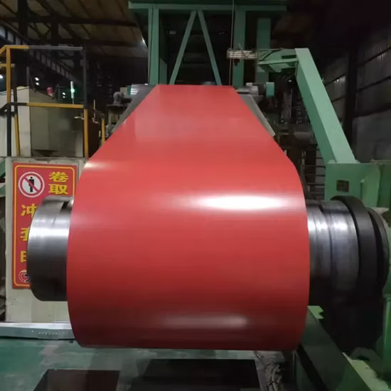 SGCC, Dx51d+Z/DC51D+Z, Dx52D+Z/DC52D+Z 컬러 코팅 사전 도장/아연 도금 /PPGI/PPGL 지붕 시트/티타늄/니켓/스테인리스/내마모성/강철 코일